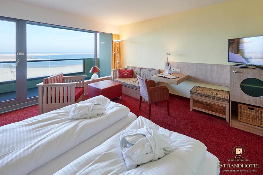 Strandhotel Vierjahreszeiten Borkum Exterior photo
